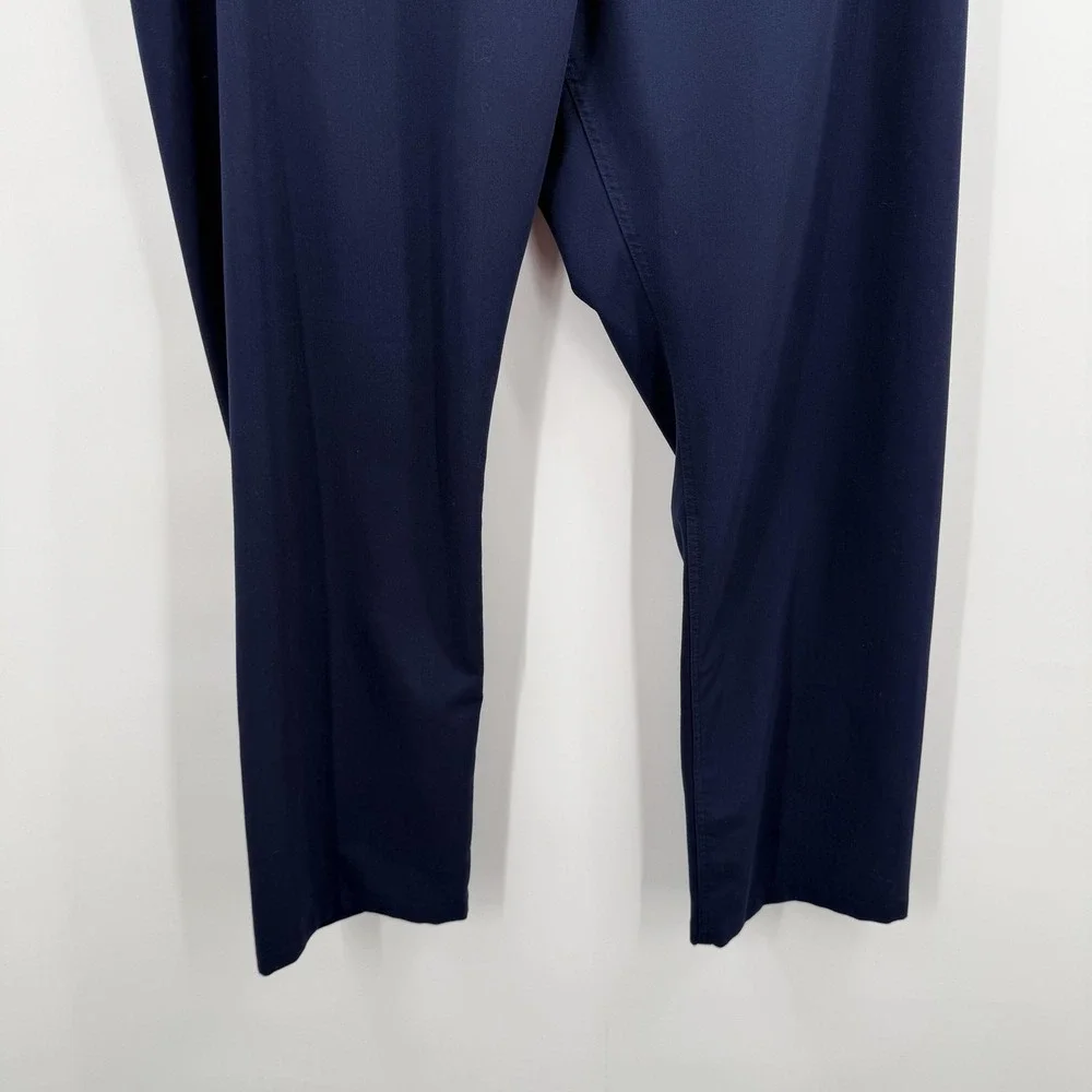 FIGS Technical Collection‎ Pants Mens XL Blue Navy Scrub Drawstring Straight Leg